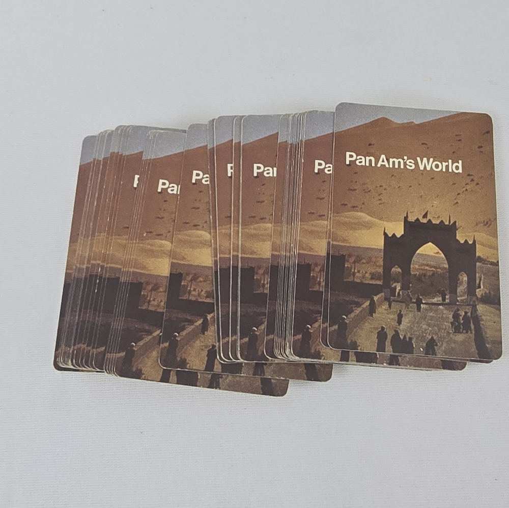 Pan Ams World Vintage Playing Cards Morocco - Picture 4 of 7